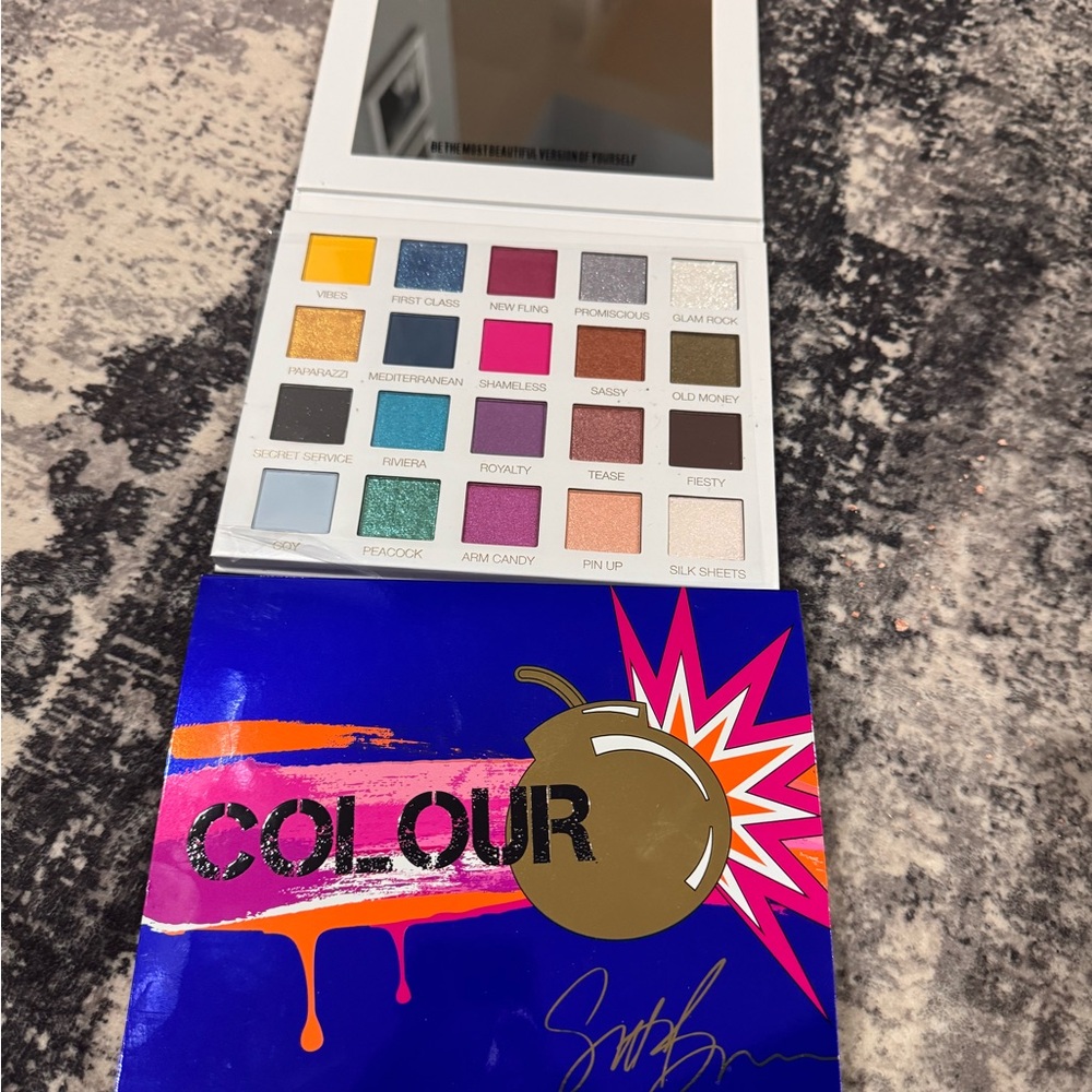 Colourful Eyeshadow Palette by Unknown Brand